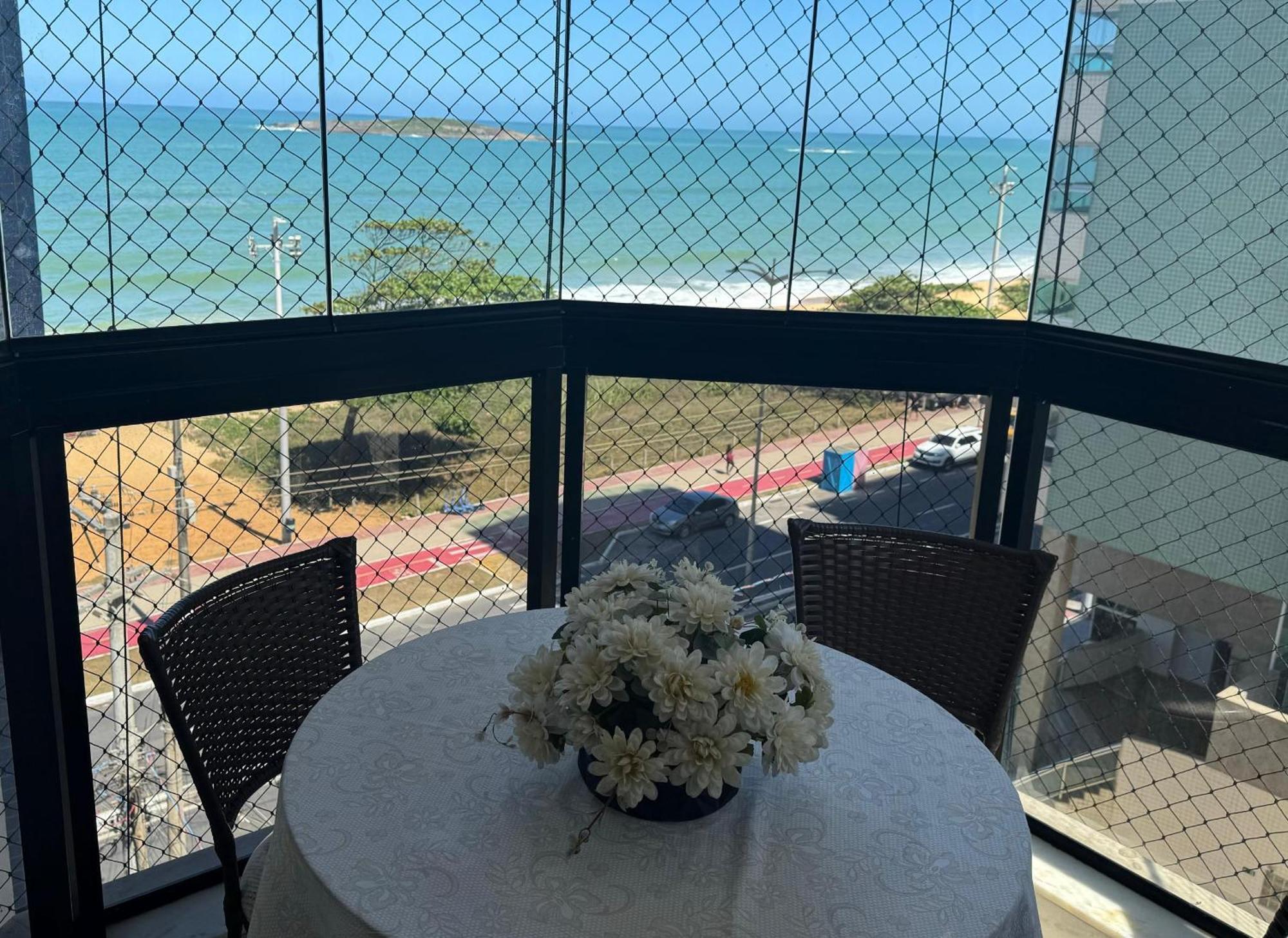 Apto De Frente Ao Mar Da Praia De Itaparica Es Vila Velha  Dış mekan fotoğraf